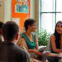 Modern Voices book club participants
